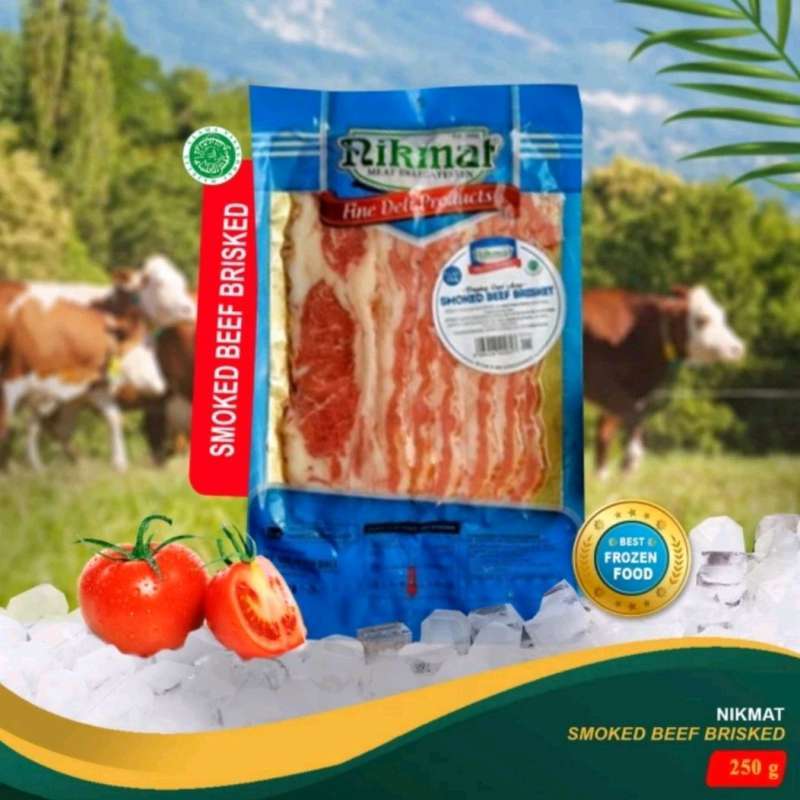 Jual SOEJASCH HALAL SMOKED BEEF BRISKET 250GR di Seller FRESTIVE