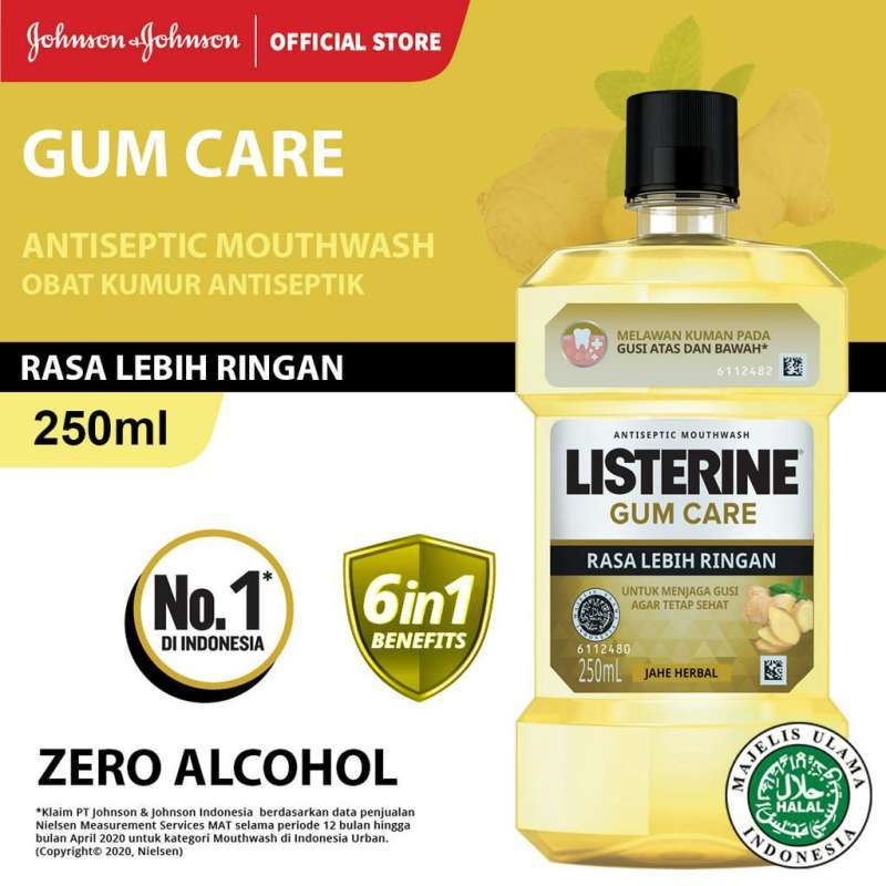 Jual LISTERINE® Gum care Antiseptic Mouthwash / Obat Kumur Antiseptik
