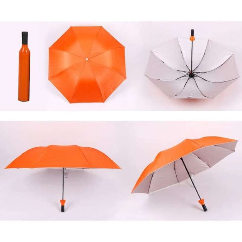 Promo Payung Model Botol/Payung Lipat/Payung Promosi Custom/Polos
