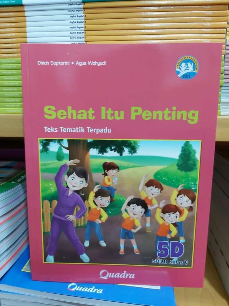 Jual Buku Tematik Terpadu Jilid 5d Kelas 5 Sd/mi - Quadra Di Seller ...