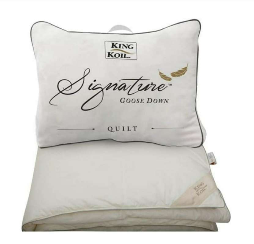 Jual King Koil Goose Down Quilt 90 Bantal Bulu Angsa di Seller Serba
