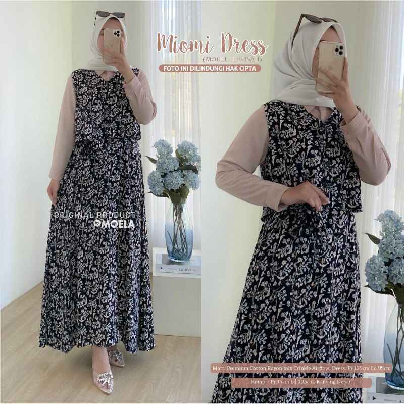Jual Miomi Joisi Saisi Bisty Gamis Set Inner By Moela Ld 100 Outfit
