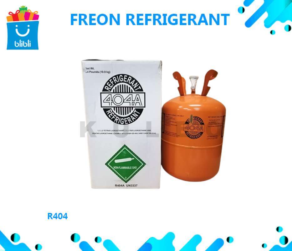 Jual Freon AC R404A REFRIGERANT 10,9 Kg OrIginal / Freon R 404A Asli di