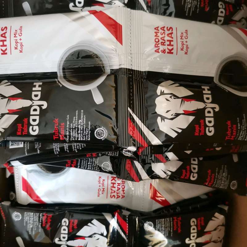 Jual Kopi Gajah Manis ( 1 Renteng Isi 10 Sachet X 25g) Di Seller Agen