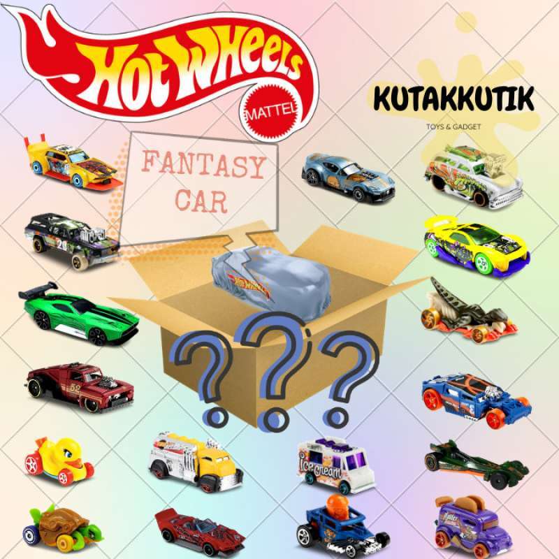 Promo Mainan Mobil Mobilan Hotwheel Hot Wheels Hotwheels Curah Fantasy Car Diskon 5 Di Seller