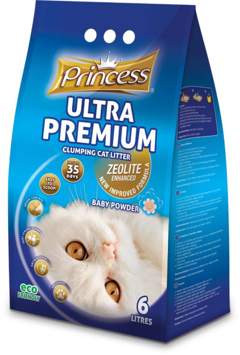 Promo Princess CatLitters Ultra Premium Zeolite Litter 6L Pasir Kucing