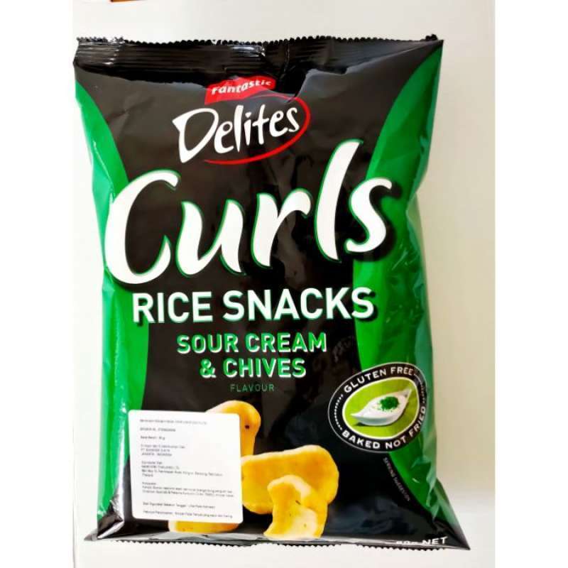 Jual WHS FANTASTIC Delites Crackers Sour Cream & Chives [80 g] di Seller Sukanda Snack Store