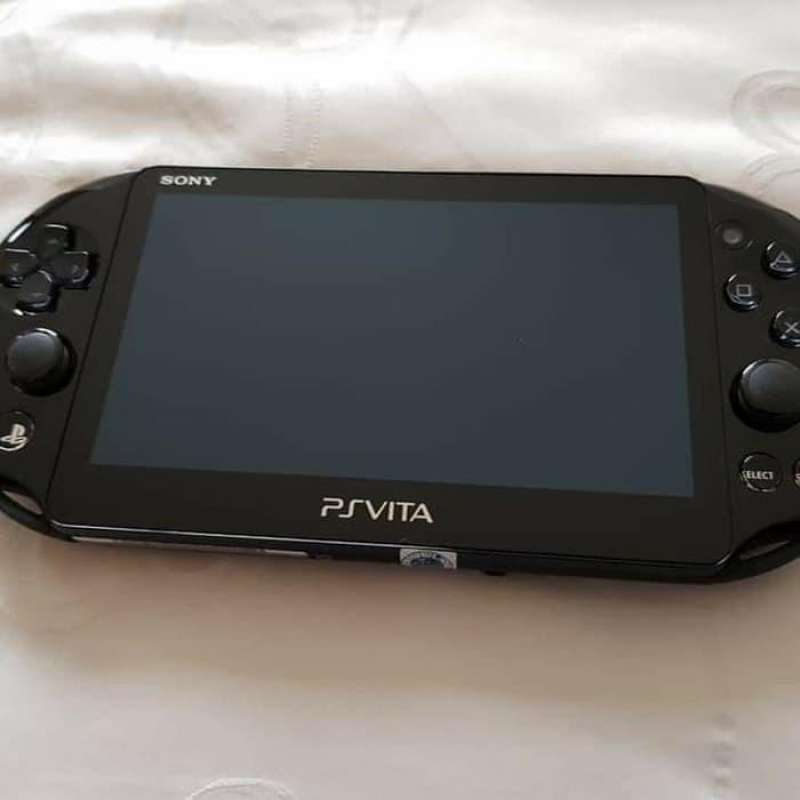 Jual PS Vita Slim PCH2006 CFW Enso Henkaku Black 32GB 2nd MULUS!! di