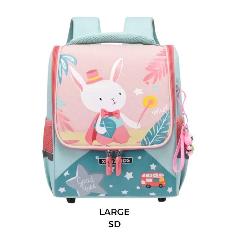Promo Skoola Tas Ransel Sekolah Anak Perempuan Karakter Animal Kelinci