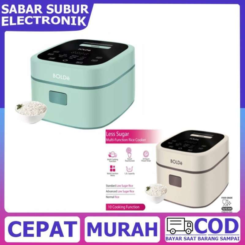 Jual BOLDe Super COOK Less Sugar Celica /Rice Cooker Rendah Gula 1.2