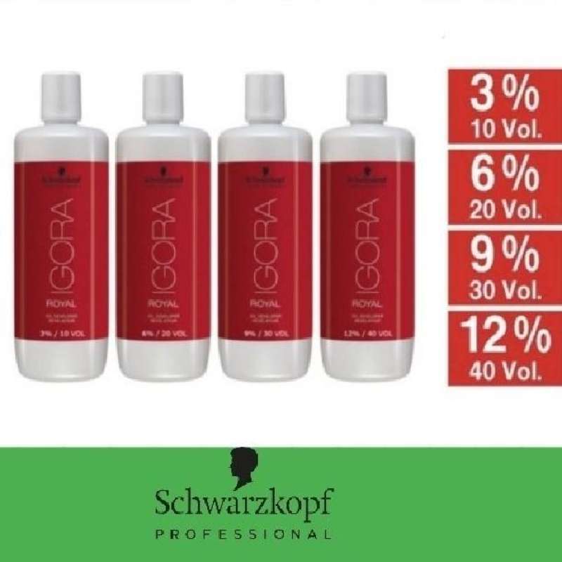 Jual igora royal , oxydant igora royal , developer igora1000ml di