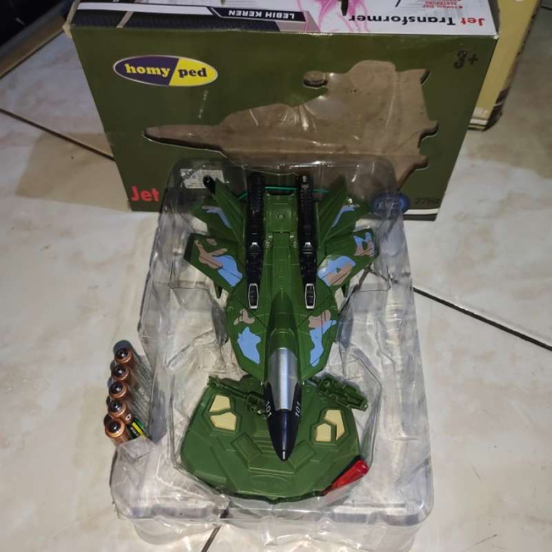 Jual Pesawat Jet Transformers Remot /Mobil Remot Kontrol Berubah Jadi Robot di Seller DENTA TOYS