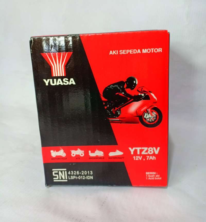 Promo Aki Motor Kawasaki KLX 150 250 YTZ8V Yuasa Ori Accu Kering Diskon promo-aki-motor-kawasaki-klx-150-250-ytz8v-yuasa-ori-accu-kering-diskon