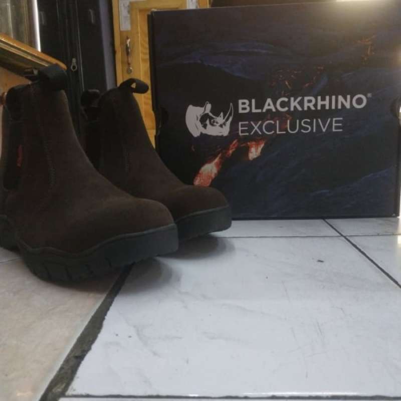 Jual Sepatu Safety Shoes BLACK RHINO exclusive BRE 0601 Waterproof