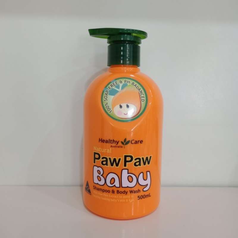 Promo Healthy Care Paw Paw Baby Shampoo & Body wash 500 ml (Aussie) Diskon 12 di Seller mom