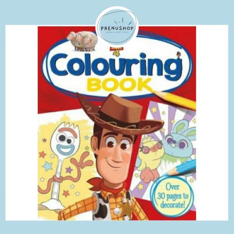 Jual New Segel Simply Colouring Book: Disney Pixar Toy Story Buku
