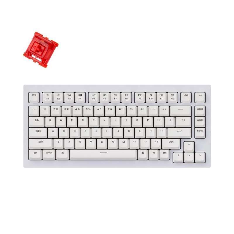 Jual Keychron Q1 QMK FULLY Assembled Gateron Phantom Switch Shell