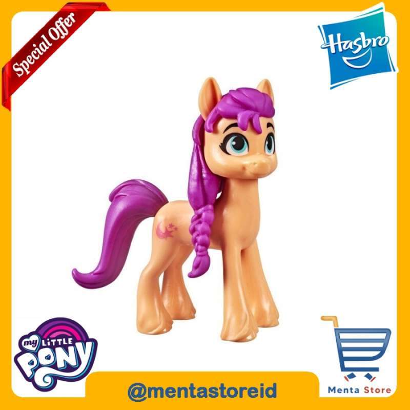 My Little Pony Sunny Starscout Figur – Beweglich, Mit Bürste, Ca. 8 Cm, Ab 3 Jahren