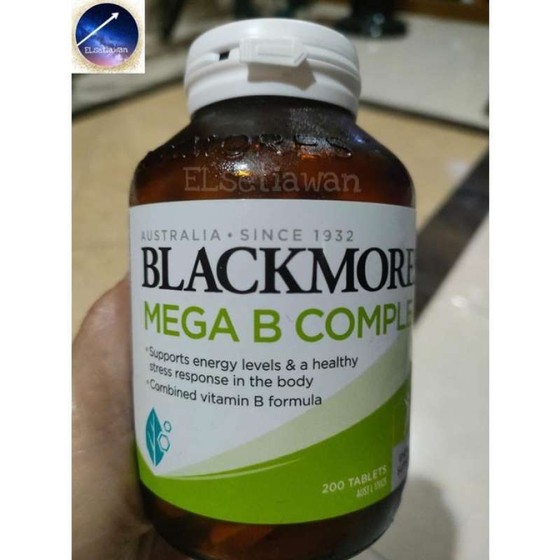 Jual (ORIGINAL) Blackmores Mega B Complex 200 Tablets di Seller De