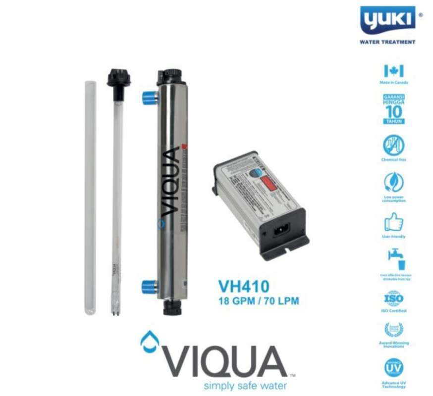 Jual Filter Air Yuki Uv Viqua Vh410 Ultraviolet Sterillizer Di Seller