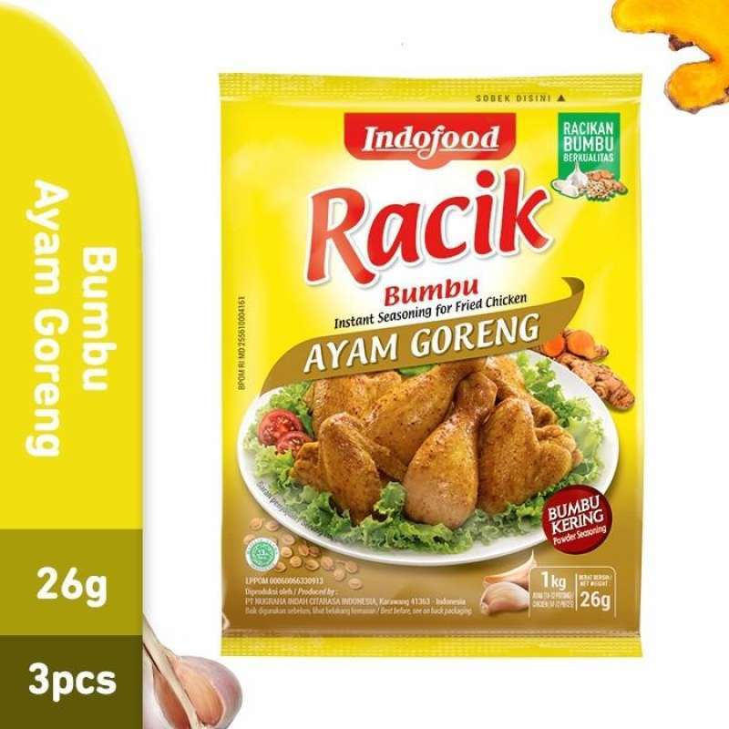 Jual Indofood Bumbu Racik ayam goreng Harga 1pc di Seller