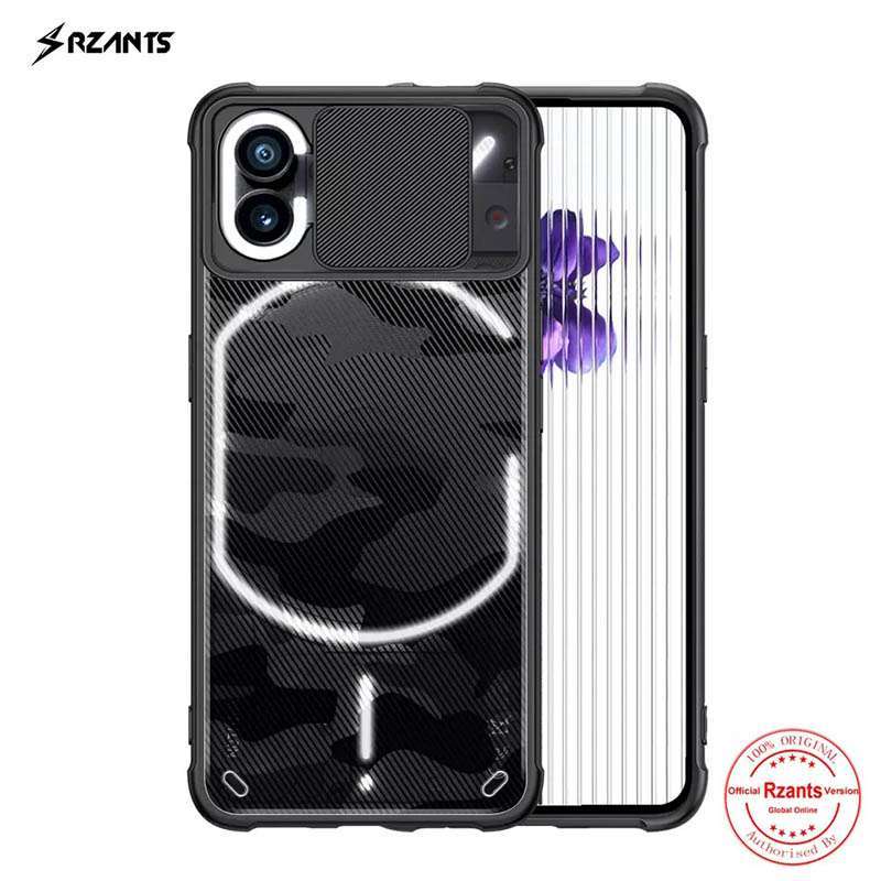 Promo Rzants Camo Lens Case Nothing Phone 1 Casing Slide Camera
