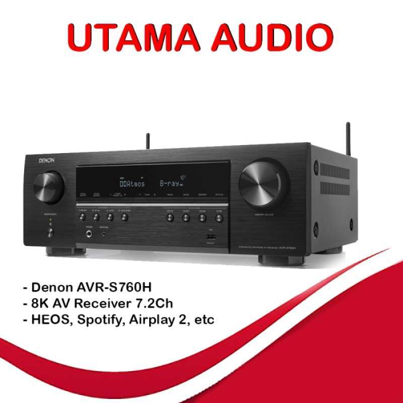 Jual Denon AVR-S760H Dolby Atmos AVRS760H AVR S760 H AVRS760 7.2 ch di ...