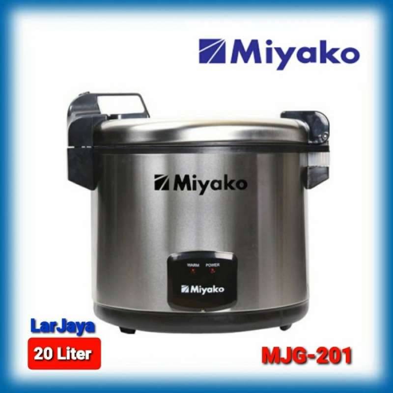 Promo MIYAKO RICE WARMER 20 Liter MJG201 PENGHANGAT NASI MIYAKO MJG201 Diskon 14 di Seller