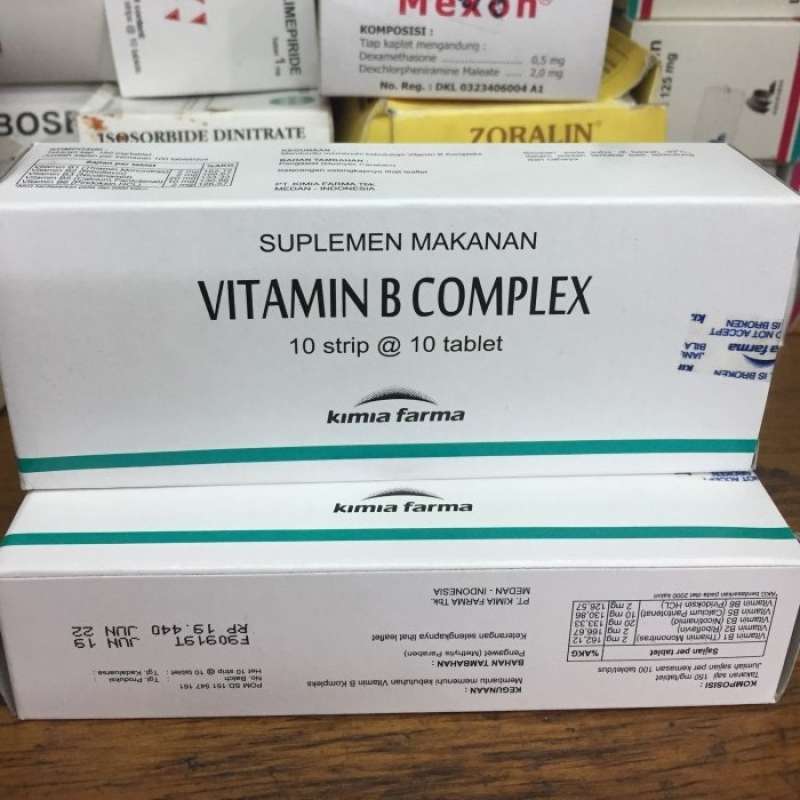 Jual Kimia Farma Vitamin B Complex Multivitamin Harian Tubuh Di