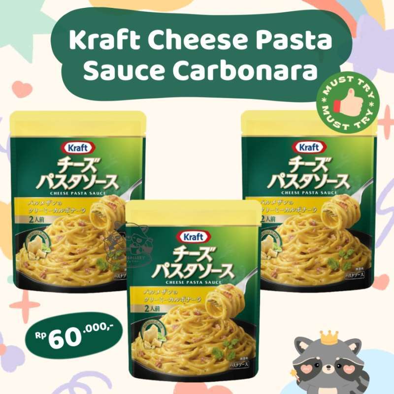 Jual Kraft Melty Cheese Pasta Sauce Japan Carbonara Di Seller Sembako