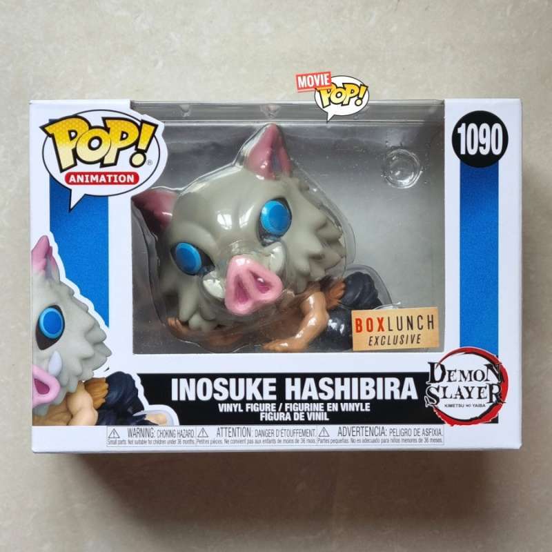 Jual Funko Pop Demon Slayer Inosuke Hashibira Lounging with mask BOX