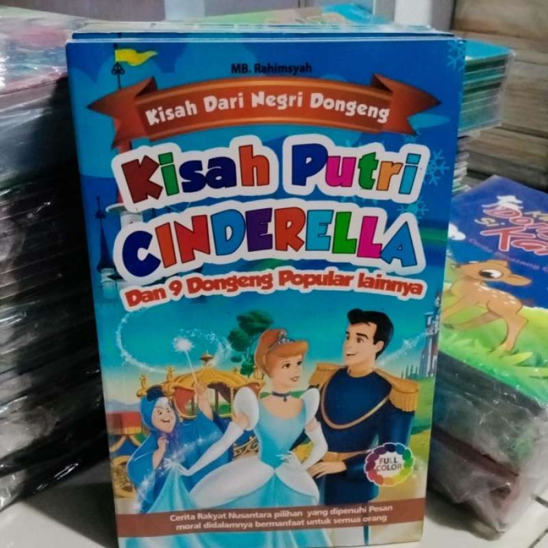 Promo Kisah Putri Cinderella Dan 9 Dongeng Populer Lainnya MB 