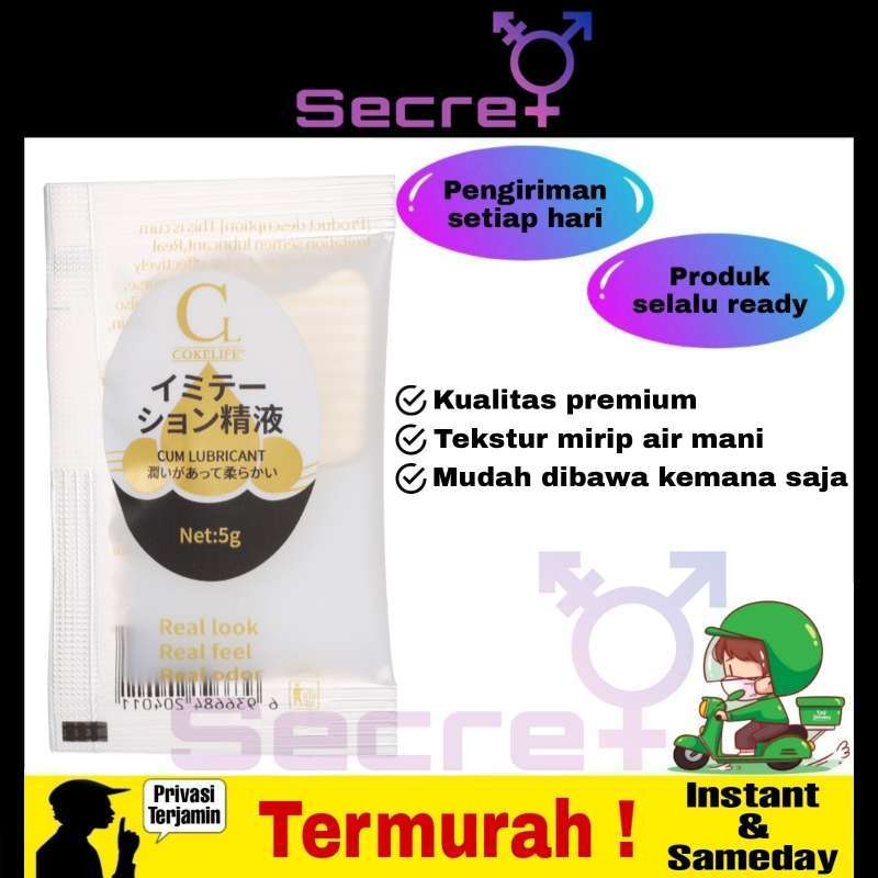 Promo COKELIFE SACHET SEMEN LUBRICANT | ORI IMPORT - 5 ML Diskon 4% di ...