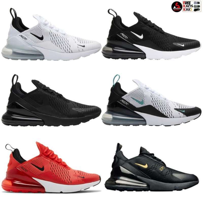 air max 270 black white dusty cactus