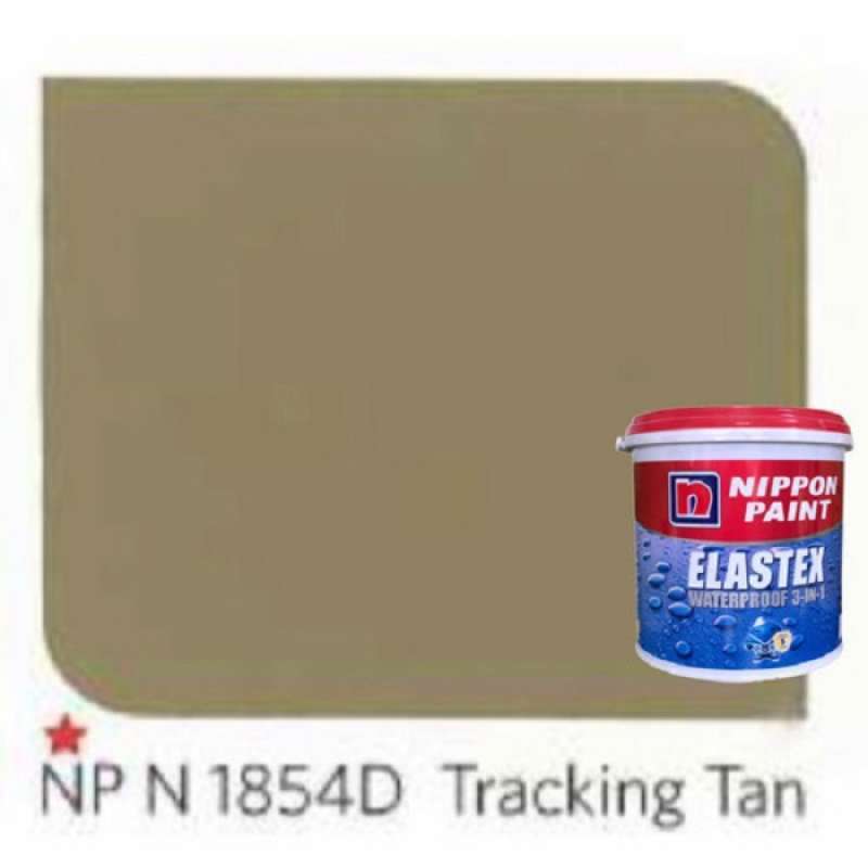 Tan Readdy Jual NIPPON PAINT ELASTEX 4 KG (CAT WATERPROOF) READY MIX - Tracking ...