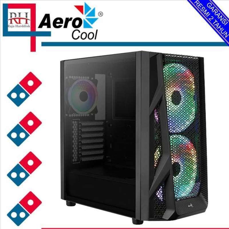 Jual Aerocool AirHawk Duo ARGB MID TOWER CASE di Seller Raja Harddisk ...