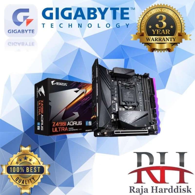 Jual Motherboard Gigabyte Z490I AORUS ULTRA Mini Itx di Seller Raja Harddisk Mangga Dua