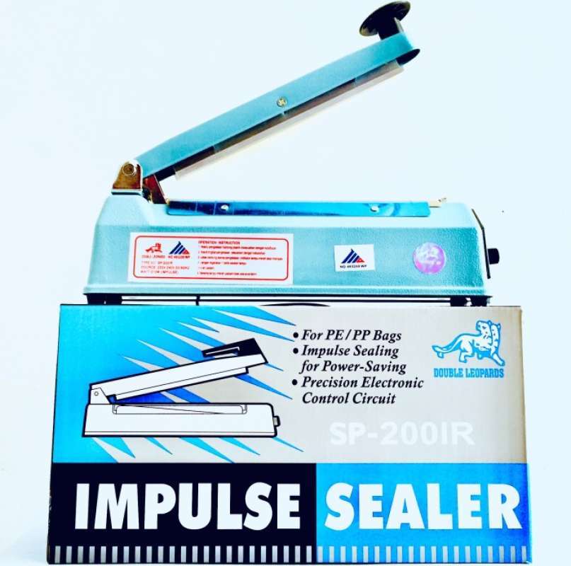 Jual Double Leopard Impulse Sealer SP200IR Body Besi di Seller Sahabat