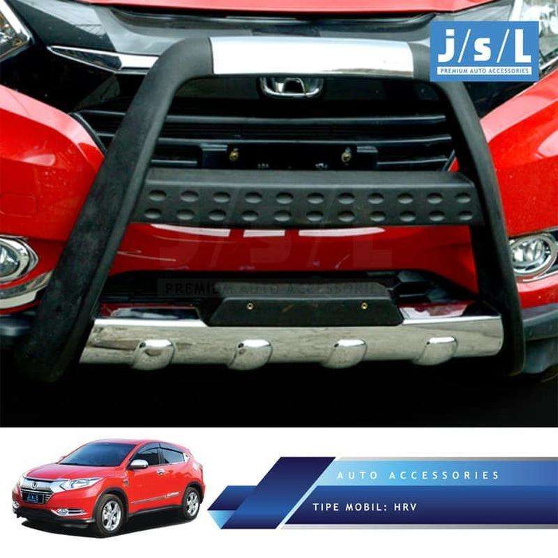 Jual Honda HRV Tanduk Depan Sporty JSL/Front Bumper Guard Sporty Chrome