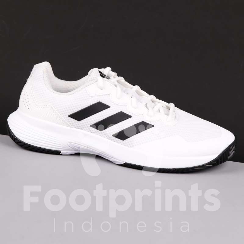 Jual Footprints Indonesia Sepatu Tenis Adidas Game Court 2 White Black