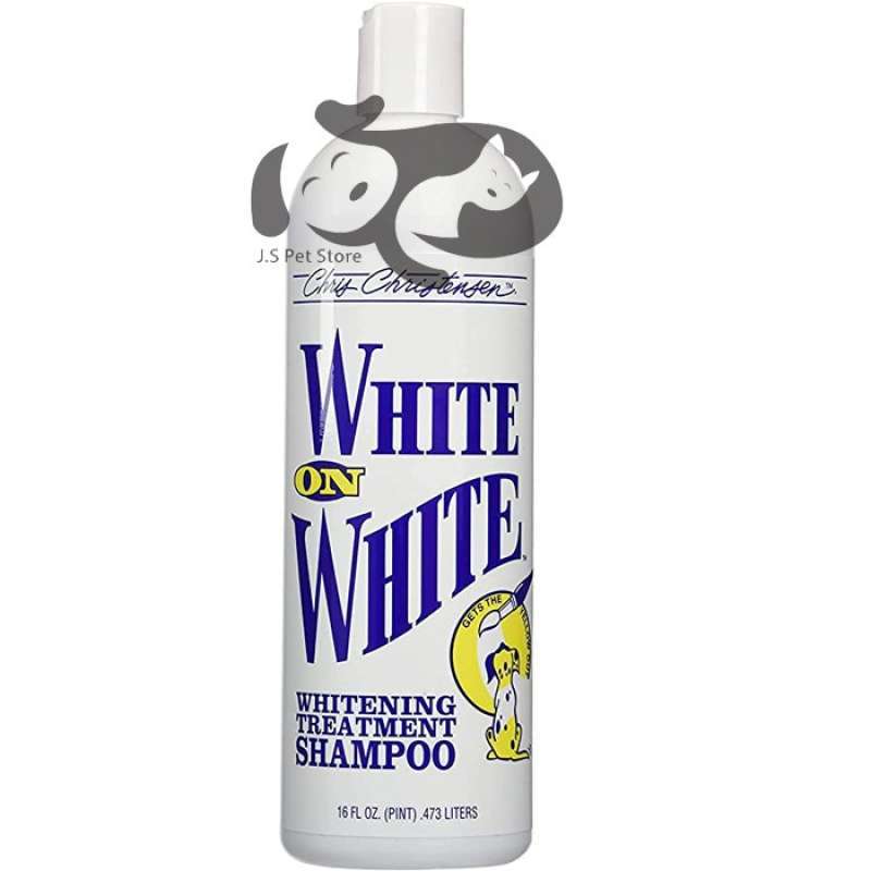 Promo Chris Christensen White on White 4oz Shampoo Anjing Pet Hewan