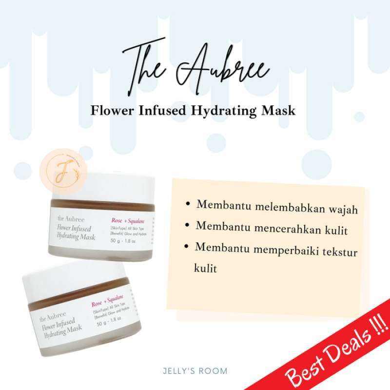 Jual The Aubree Flower Infused Hydrating Mask 50 gr di Seller Alfa