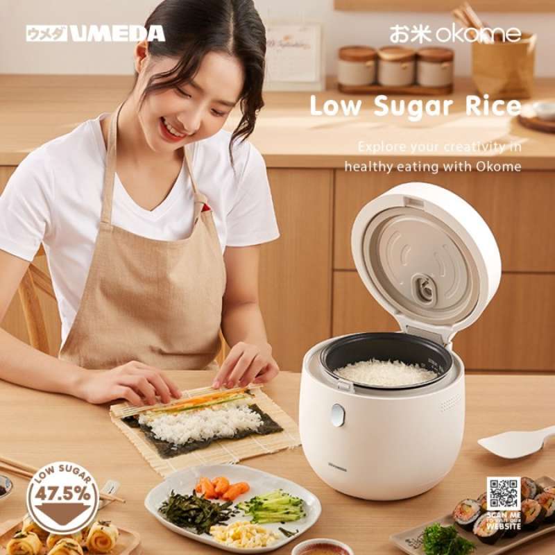 Promo Umeda Okome Low Sugar Smart Rice Cooker Diskon 20% Di Seller ...
