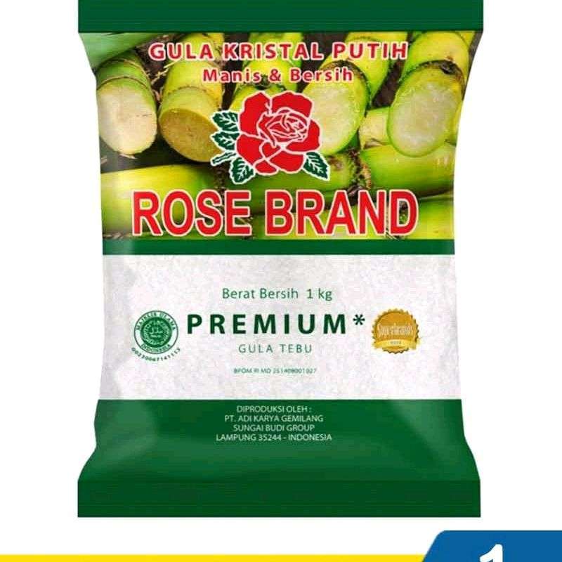 Jual Rose Brand Gula Kristal Premium [ 1kg ] Di Seller Istana Frozen