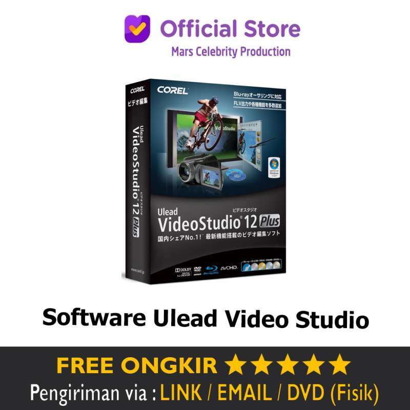 Jual Software Ulead Video Studio 12 Plus PRO Full Version Terbaru