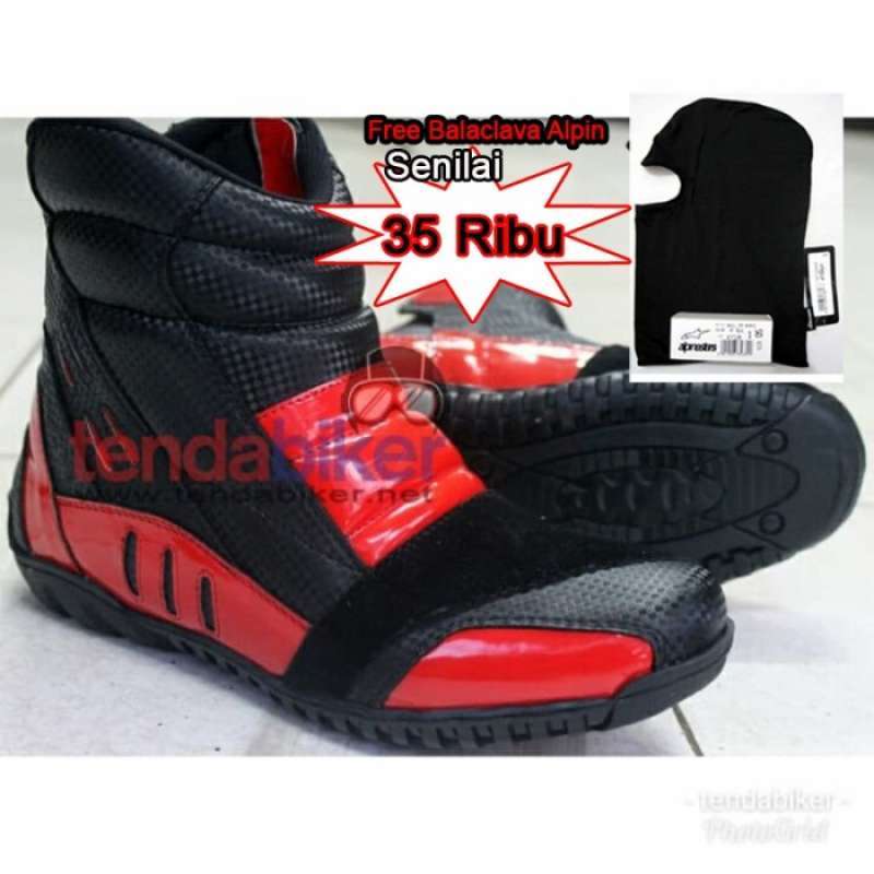 Sepatu Rgv Jual Sepatu Biker Rvr Rush V2 Merah Di Seller Cintamotormu - Duri Kepa ...