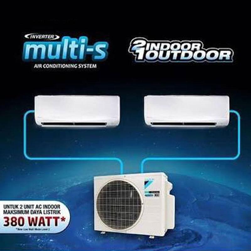Jual DAIKIN Multi S AC Split [1/2 PK + 1/2 PK/ Unit Only] di Seller PDTTEKNIKAC Parung Serab