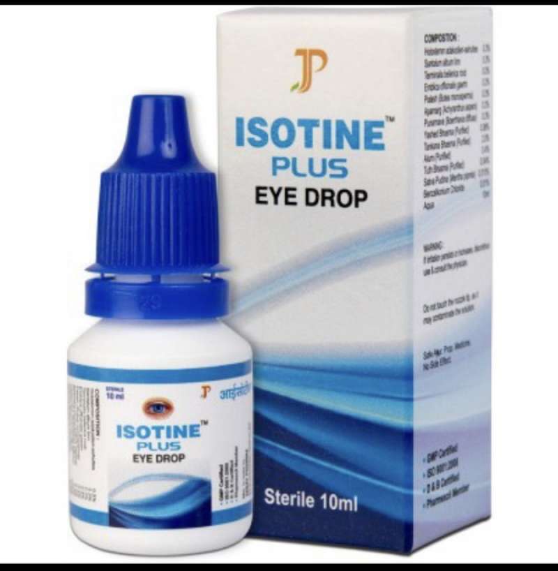Jual Isotine Plus Eye Drop 10Ml , Tetes Mata Katarak ,Glaukoma,Miopia