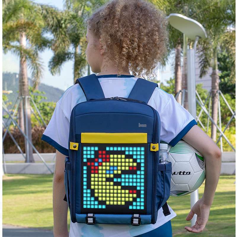 Jual Divoom S Backpack Pixel Art Diy Smart Bag Tas Rgb - Divoom Pixoo S ...