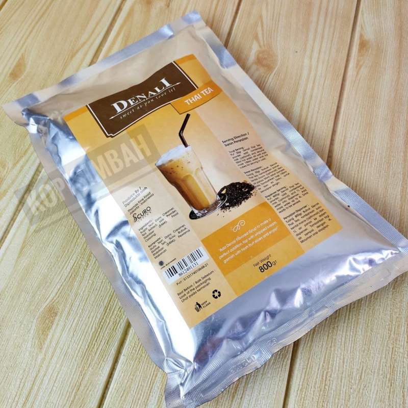 Jual DENALI THAI TEA FLAVORED TEA POWDER MINUMAN BUBUK RASA THAI TEA di ...